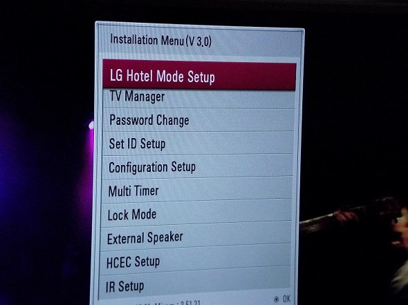 LG Mode Setup LG Mode Setup