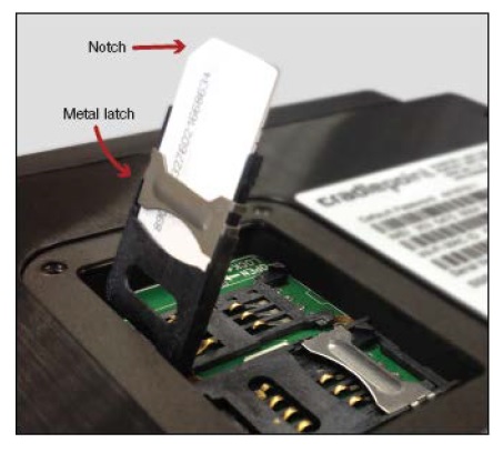 LTE Router IBR1100: Kartenslot IBR1100 Kartenslot