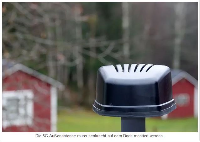 Montage der FTS Complete Car 5G Antenne Infos zu aktuellen 5G Projekten