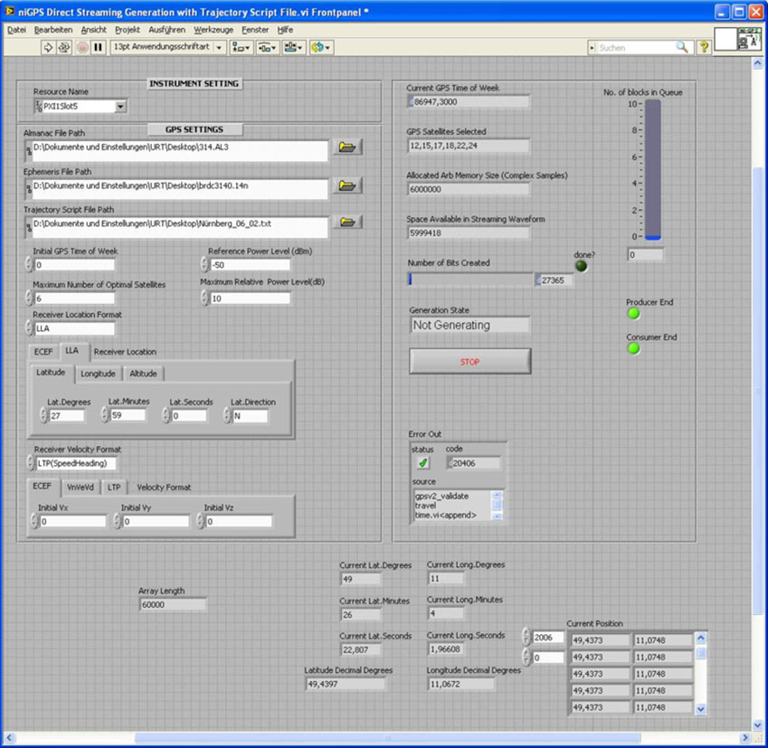 Screenshot: HMI Screenshot: HMI