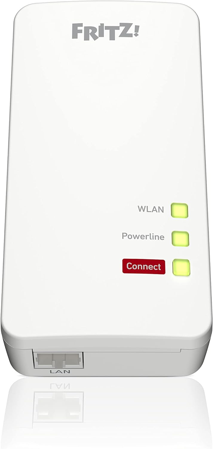 96374 FRITZ!Powerline 1260 Single Adapter unten