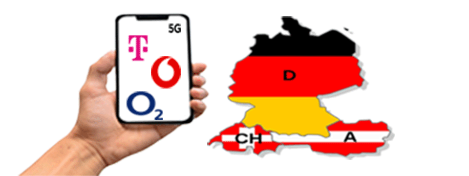 Mobilfunk Deutschalnd,sterrecih und Schweiz