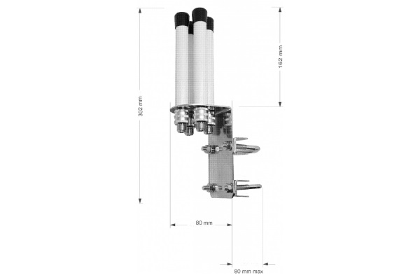 4X4 MIMO DUAL-BAND Antenne