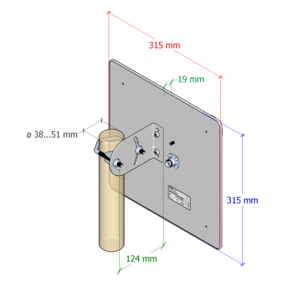 5 GHz WLAN Richtantenne PANEL 23