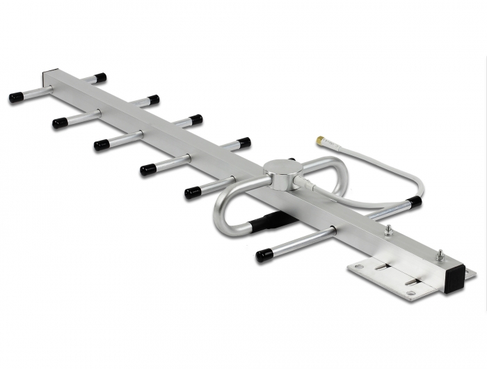 Delock LPWAN 806 - 896 MHz Yagi Antenne SMA Stecker