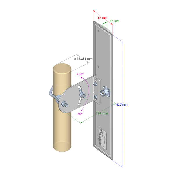 SECTOR VP 5GHz/17dBi/SLIM