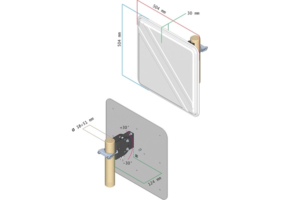 LoRa Panel 14 Patchantenne