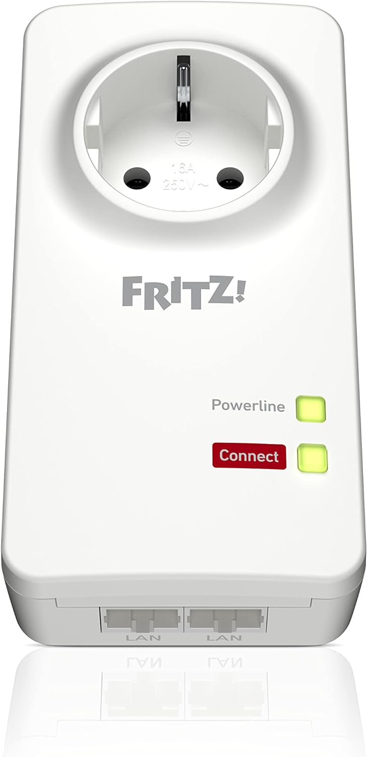 FRITZ!Powerline 1220 Single Adapter unten